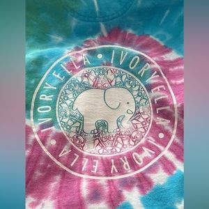 Ivory Ella tie-dye sweatshirt